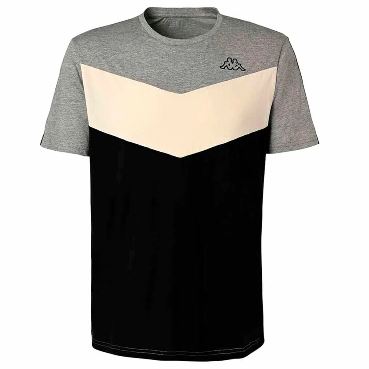 Men’s Short Sleeve T-Shirt Kappa Ipsilo Active Black