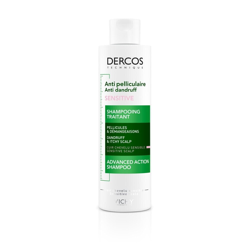 Vichy Dercos Anti-Dandruff Sensitive Shampoo Шампунь против перхоти для чувствительной кожи головы 200 мл