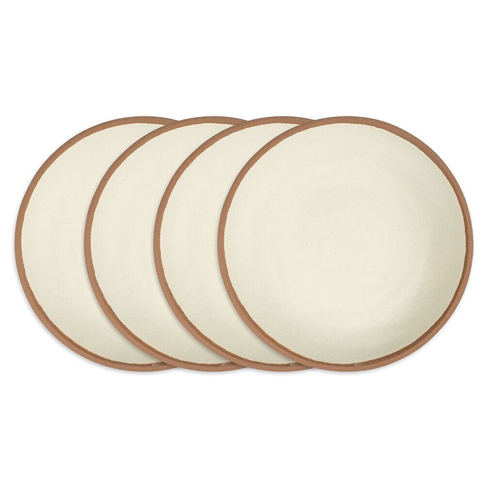 Potter Terracotta Melaboo 4-Pc. Dinner Plate Set