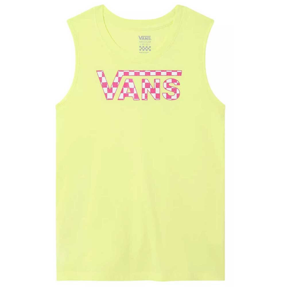 VANS Shine Check Sleeveless T-Shirt