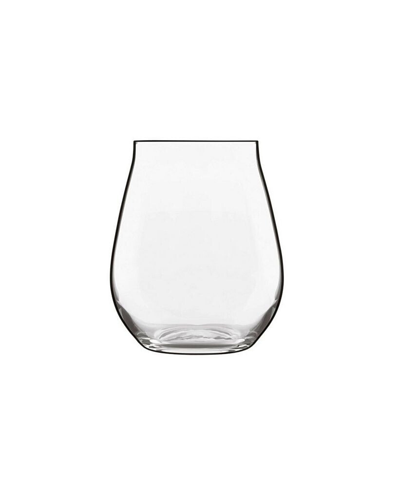 Luigi Bormioli vinea 14.5 Oz Trebbiano Stemless Wine Glasses, Set of 2