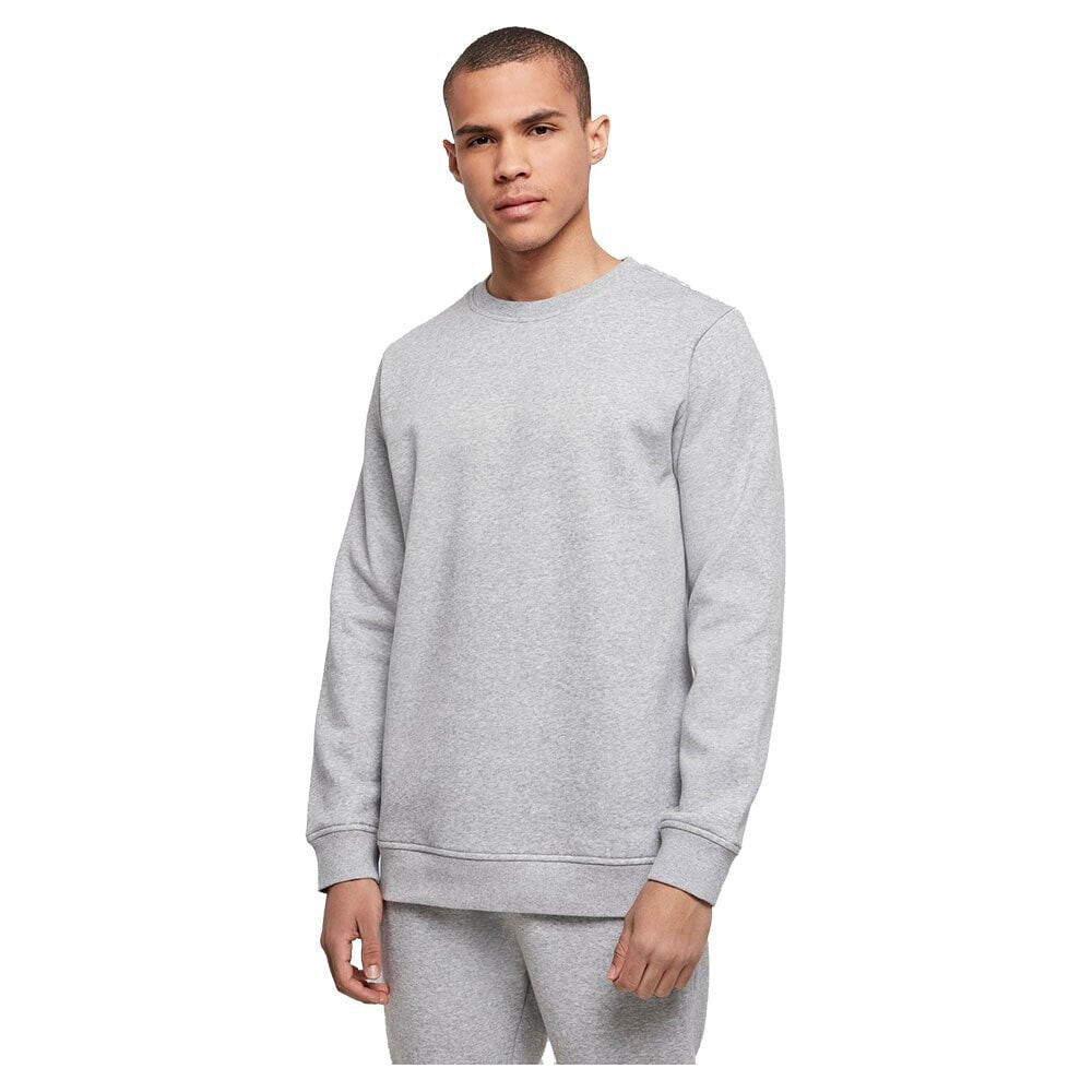 BUILD YOUR BRAND Organic Basic Crew Sweatshirt