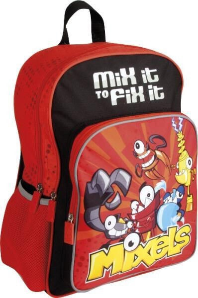 REMA 2-compartment school backpack MX-01 Mixels red-black (208188)