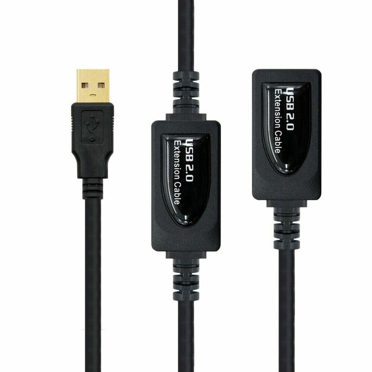 USB Extension Cable NANOCABLE 10.01.0212 10 m