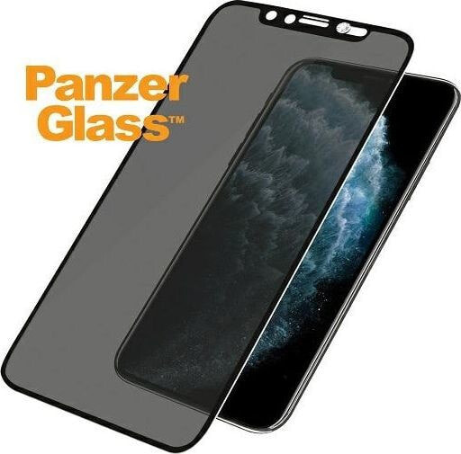 PanzerGlass Szkło hartowane do iPhone X/Xs/11 Pro Case Friendly Swarovski CamSlider Privacy Black (P2680)