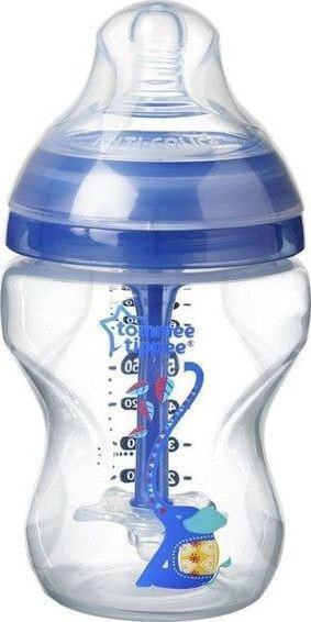 Бутылочка или ниблер для малышей Tommee Tippee Butelka Antykolkowa Advanced Dekorowana 3m+ 260ml (42257675)