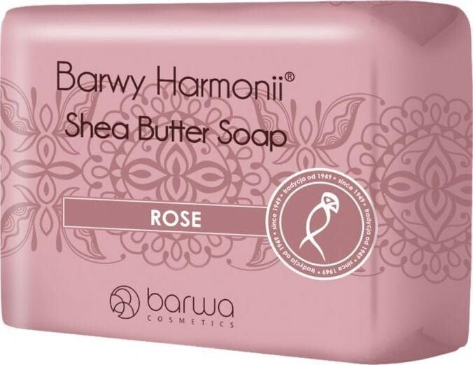Barwa Barwy Harmonii Rose Shea Butter Soap Кусковое мыло с маслом ши и ароматом розы 190 г
