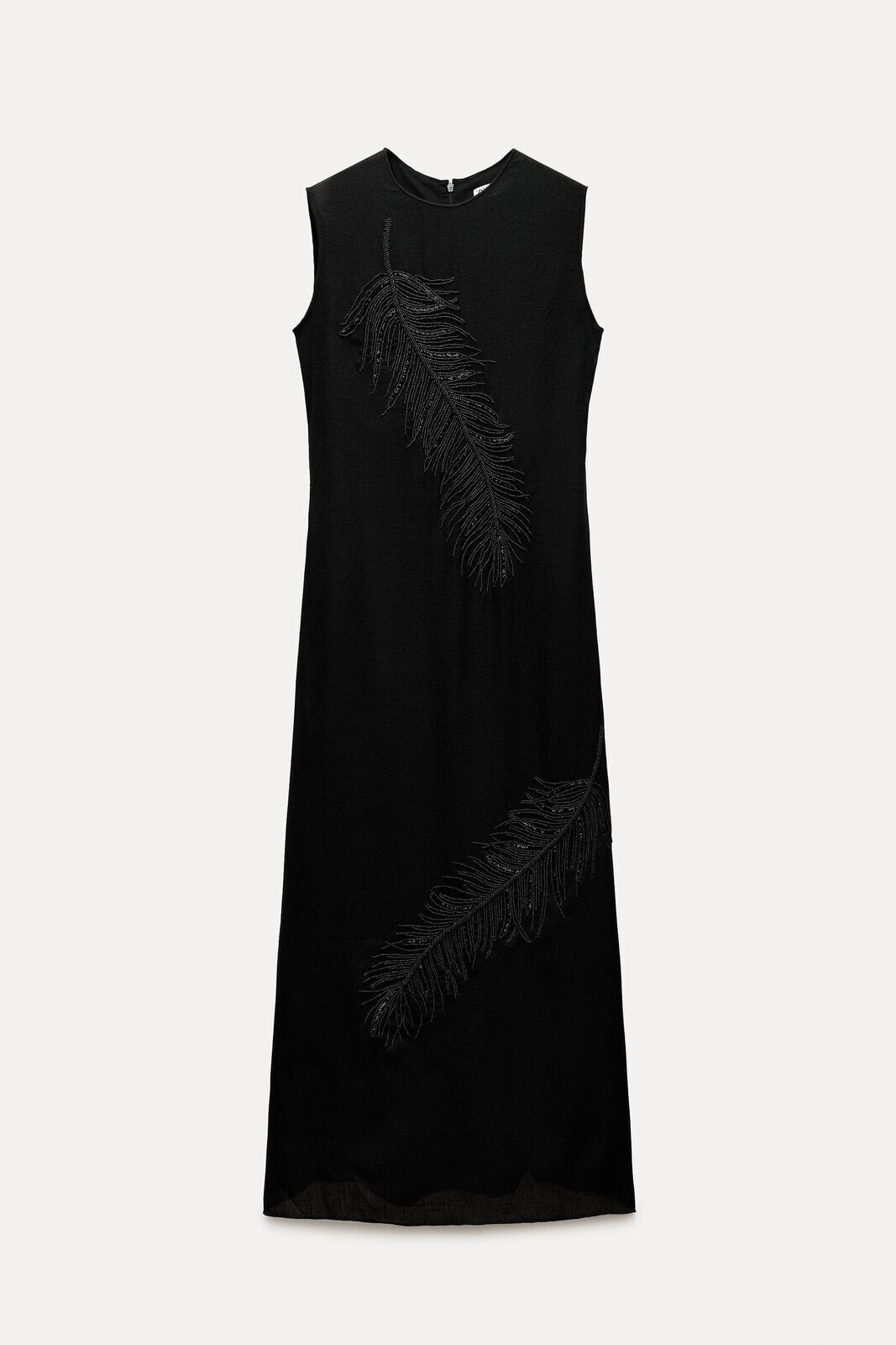Zw collection embroidered midi dress