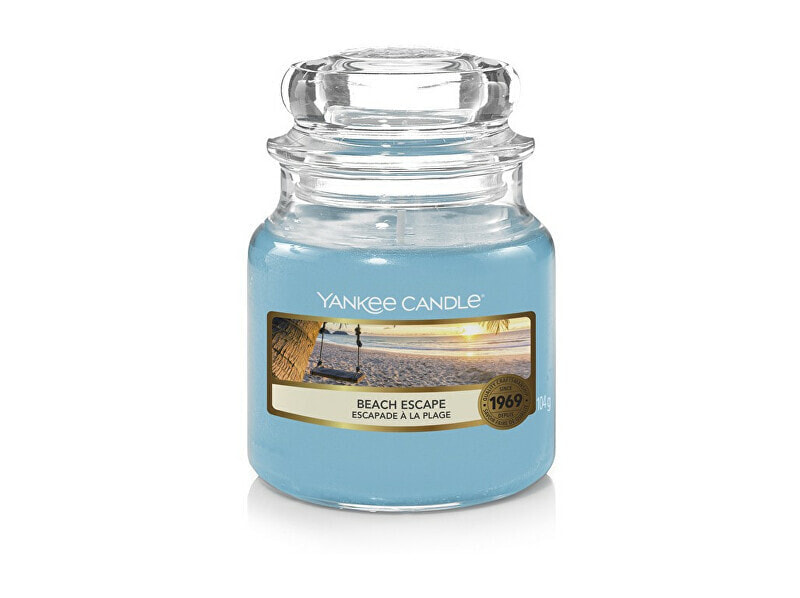 Aromatic candle Classic small Beach Escape 104 g