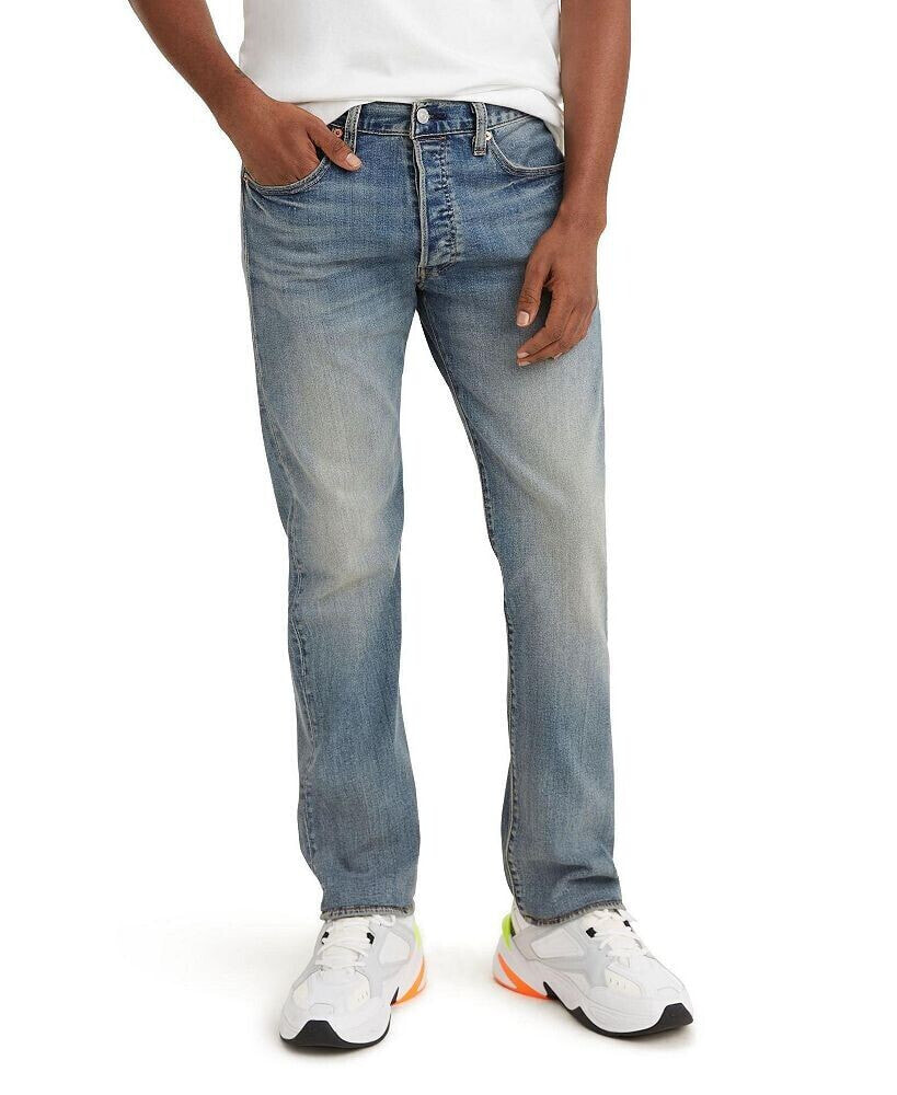 Levi's men's 501® Original Fit Button Fly Stretch Jeans