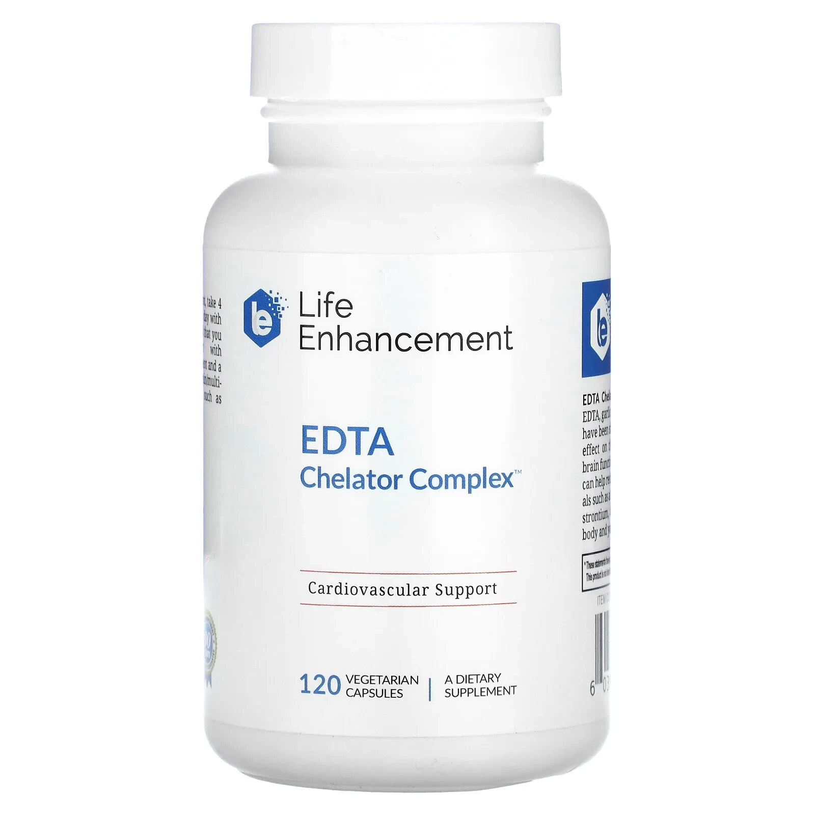 Life Enhancement, EDTA Chelator Complex, 120 вегетарианских капсул