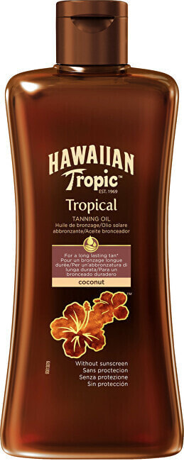 Tan accelerator Tropica l Coconut (Tanning Oil) 200 ml