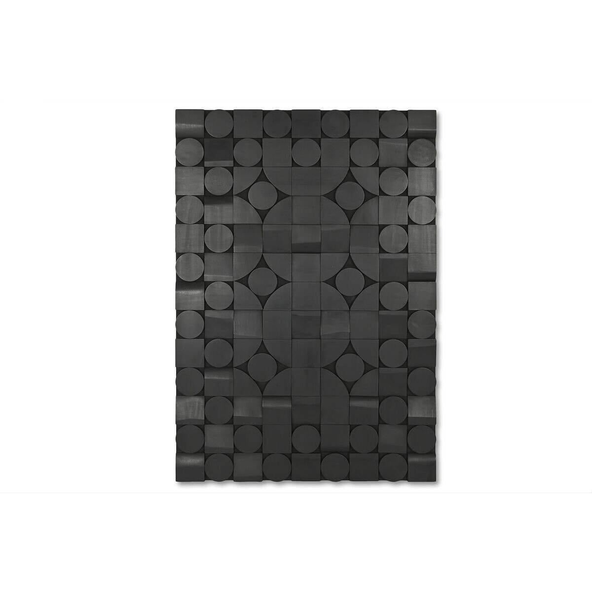 Wall Decoration Home ESPRIT Black Abstract Modern 81 x 3,8 x 117 cm