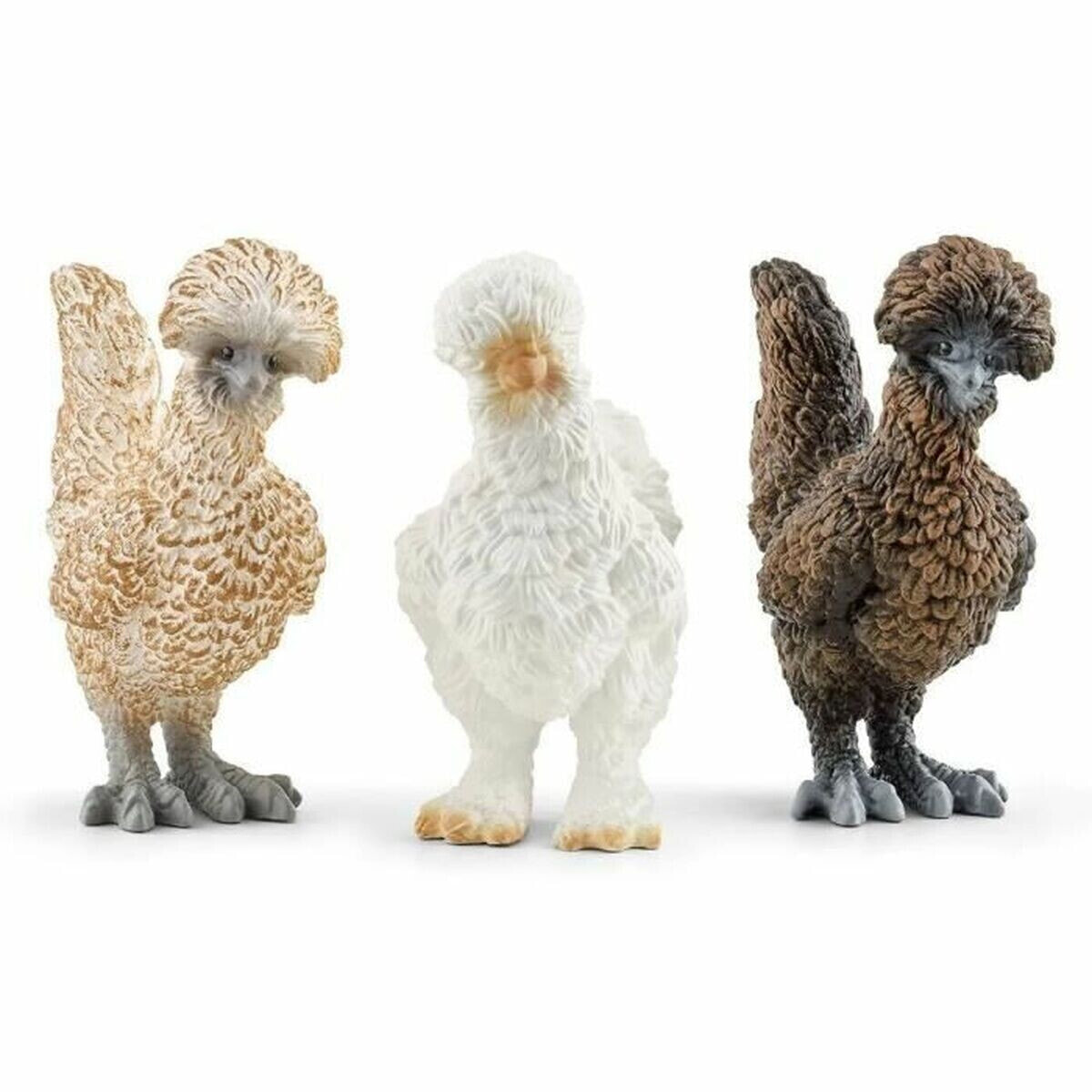 Set of Farm Animals Schleich Chicken Friends Plastic