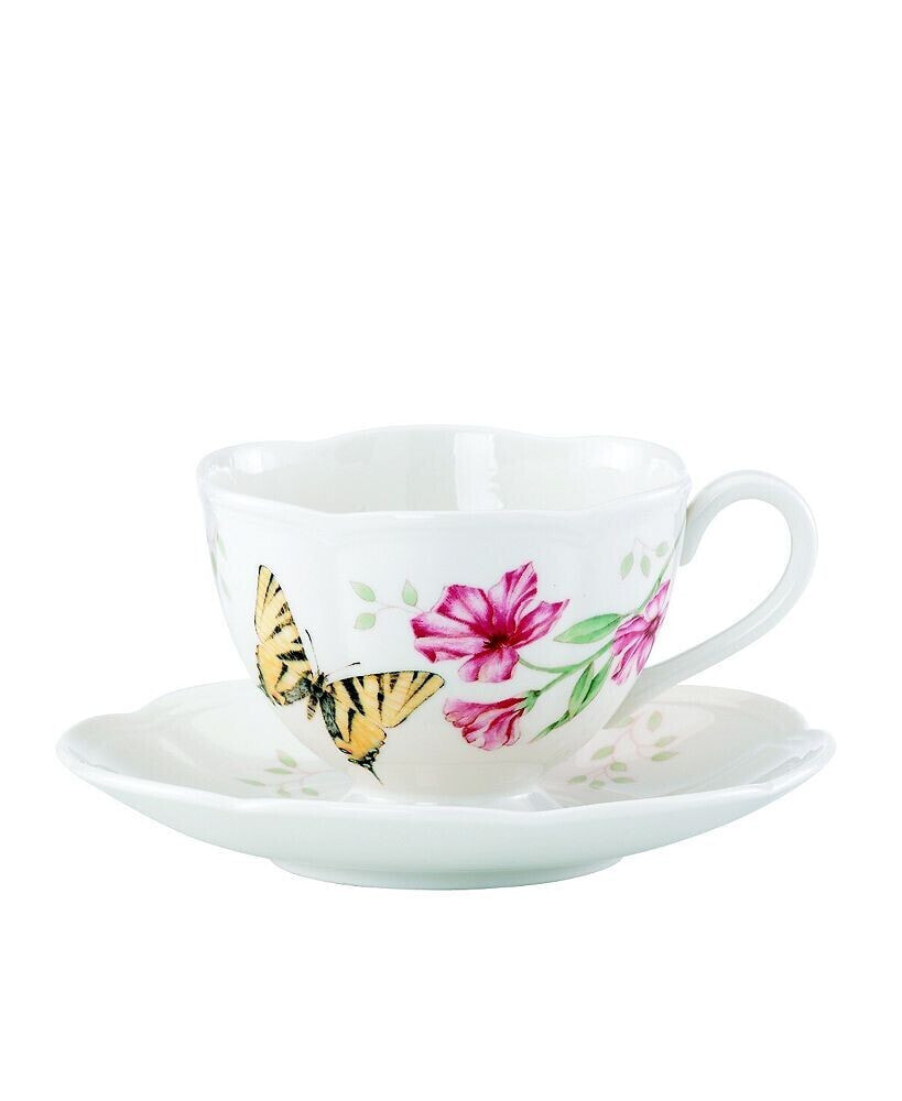 Butterfly Meadow Butterfly Cup and Saucer Set
