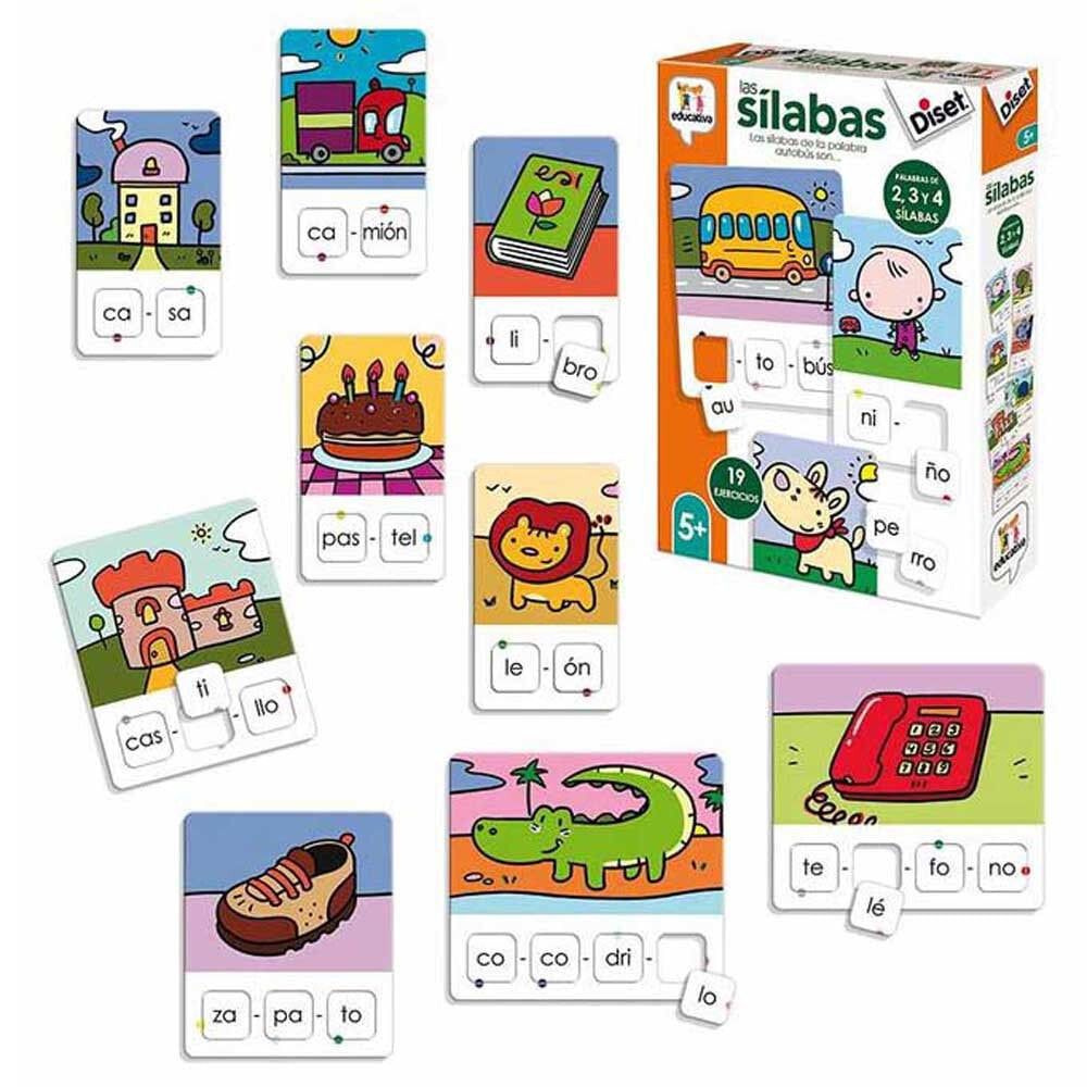 DISET Las Silabas Board Game