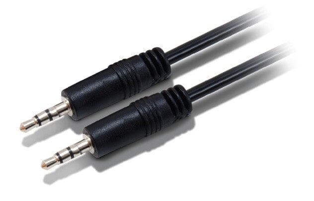 Equip 14708107 аудио кабель 2,5 m 3,5 мм Черный