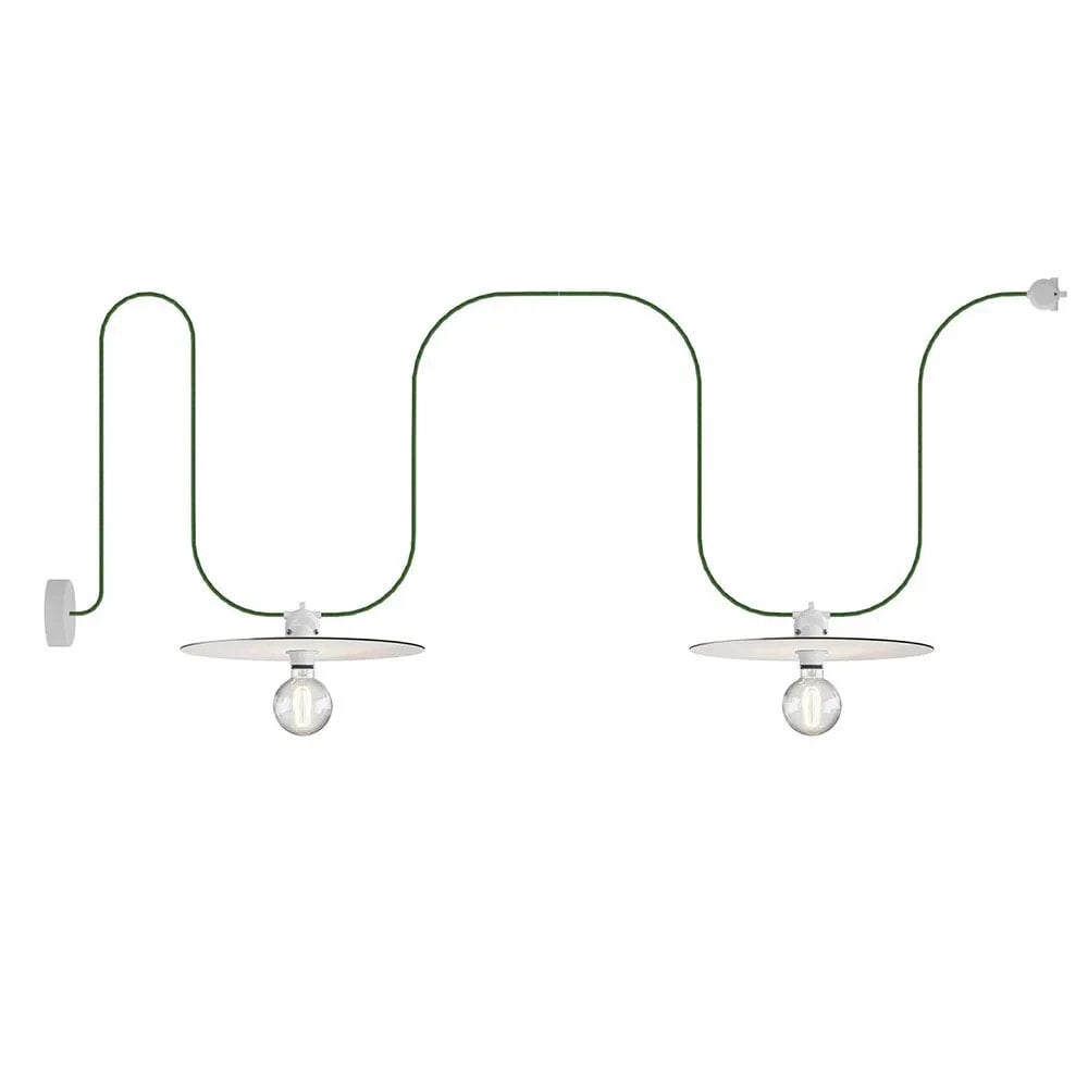 CREATIVE CABLES EIVA IP65 eiva ip65 outdoor garland with 2 screens and rosette - with bulb