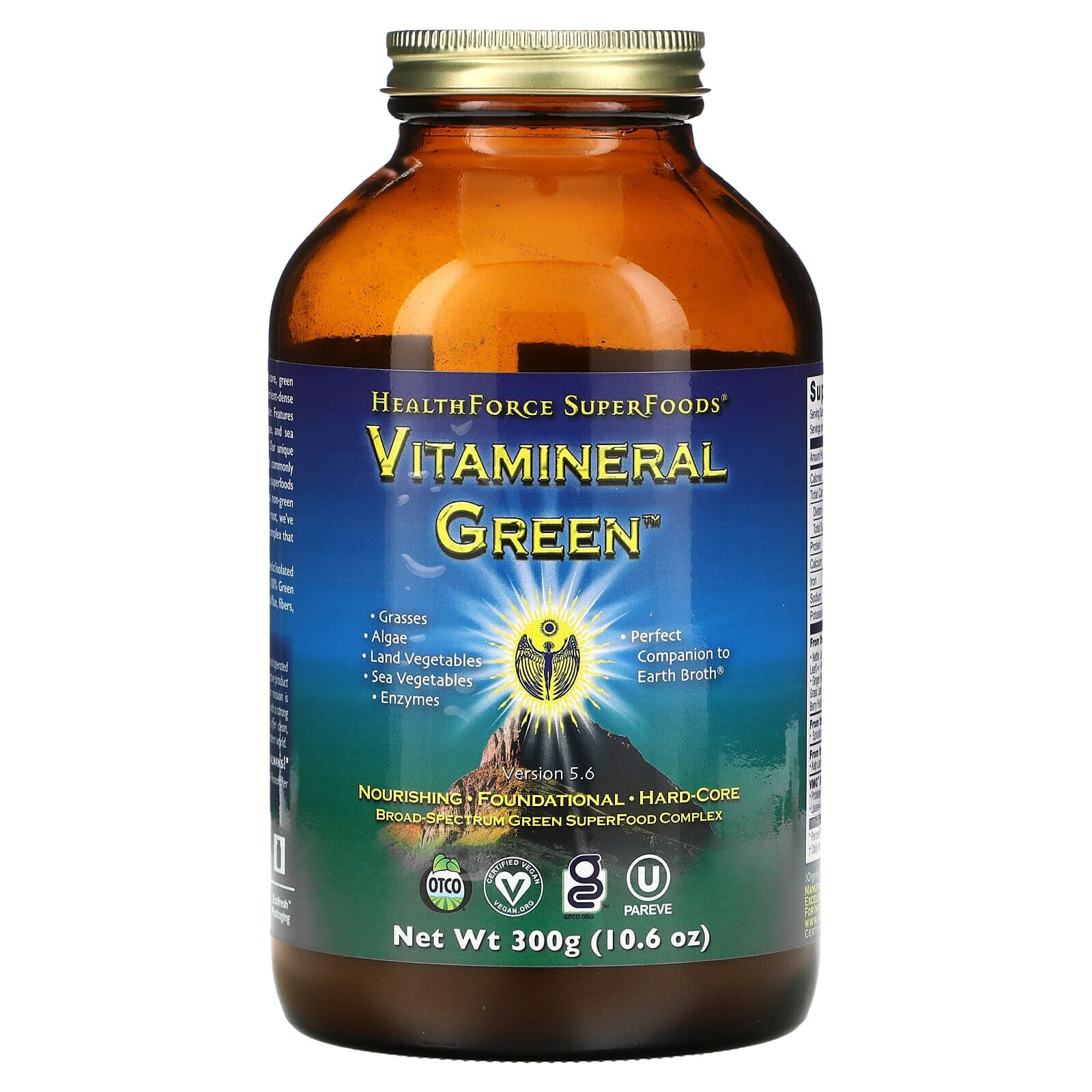 Vitamineral Green, Version 5.6, 17.6 oz (500 g)