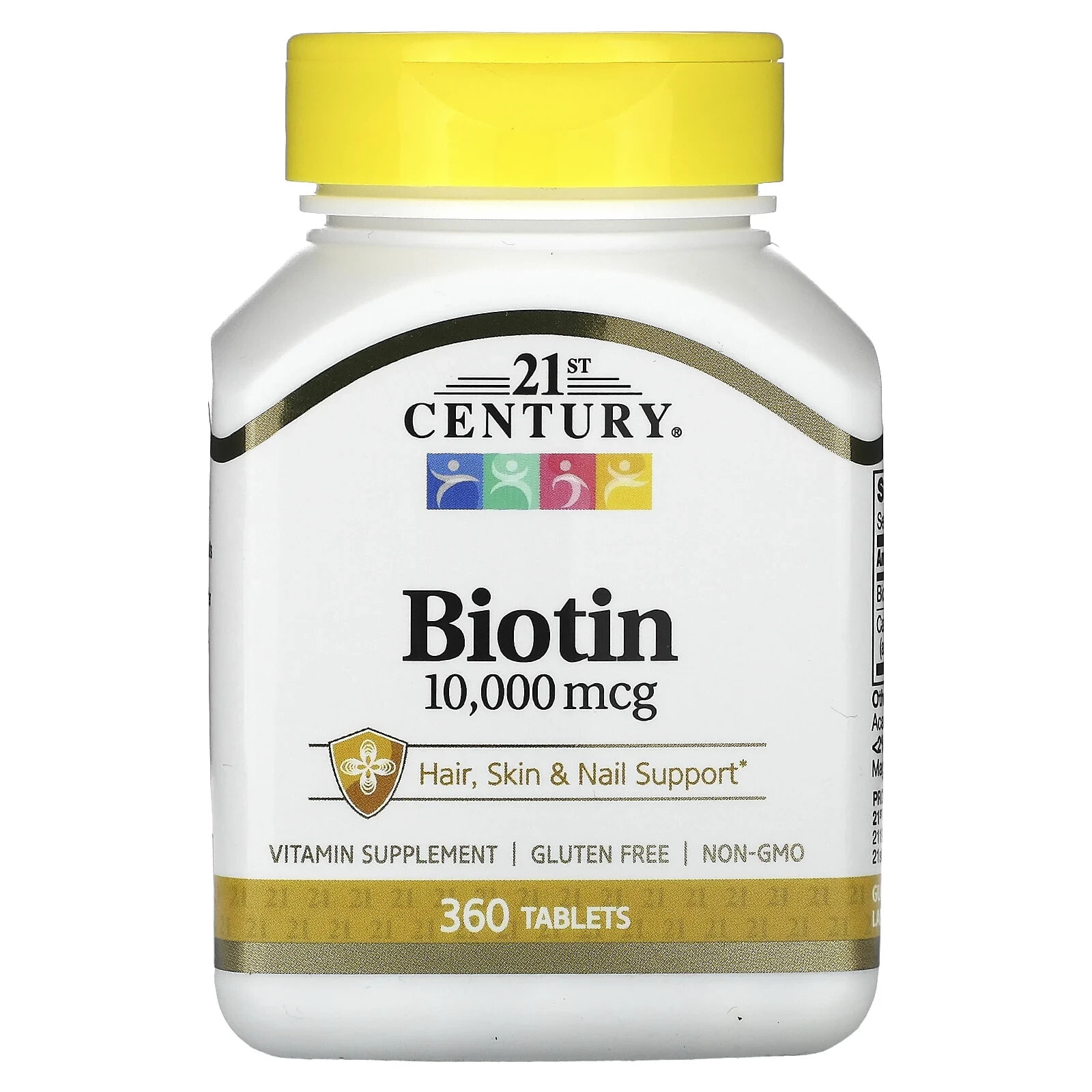 Biotin, 10,000 mcg, 360 Tablets