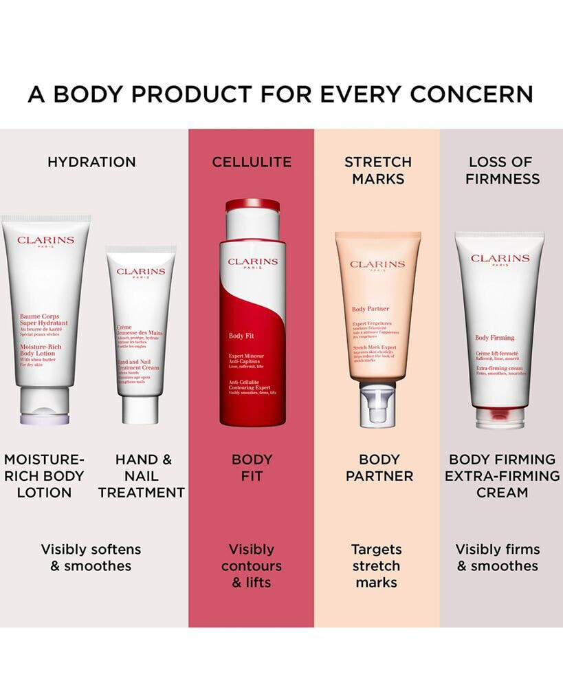 Clarins body partner. Clarins body Extra Firming Lotion.