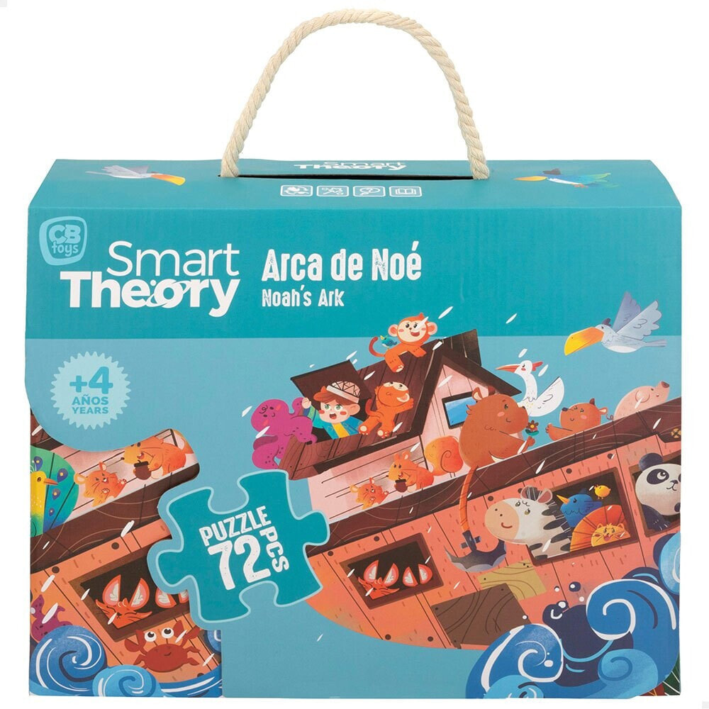 COLORBABY Noah´S Ark 72 Large Pieces Smart Theory Puzzle