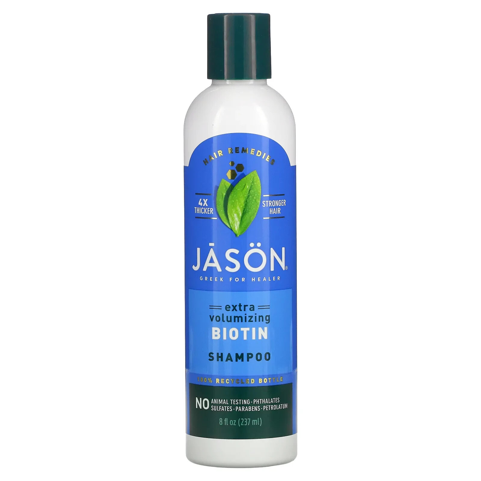 Jason Natural Extra Volumizing Biotin Shampoo Шампунь с биотином, придающий объем волосам 237 мл