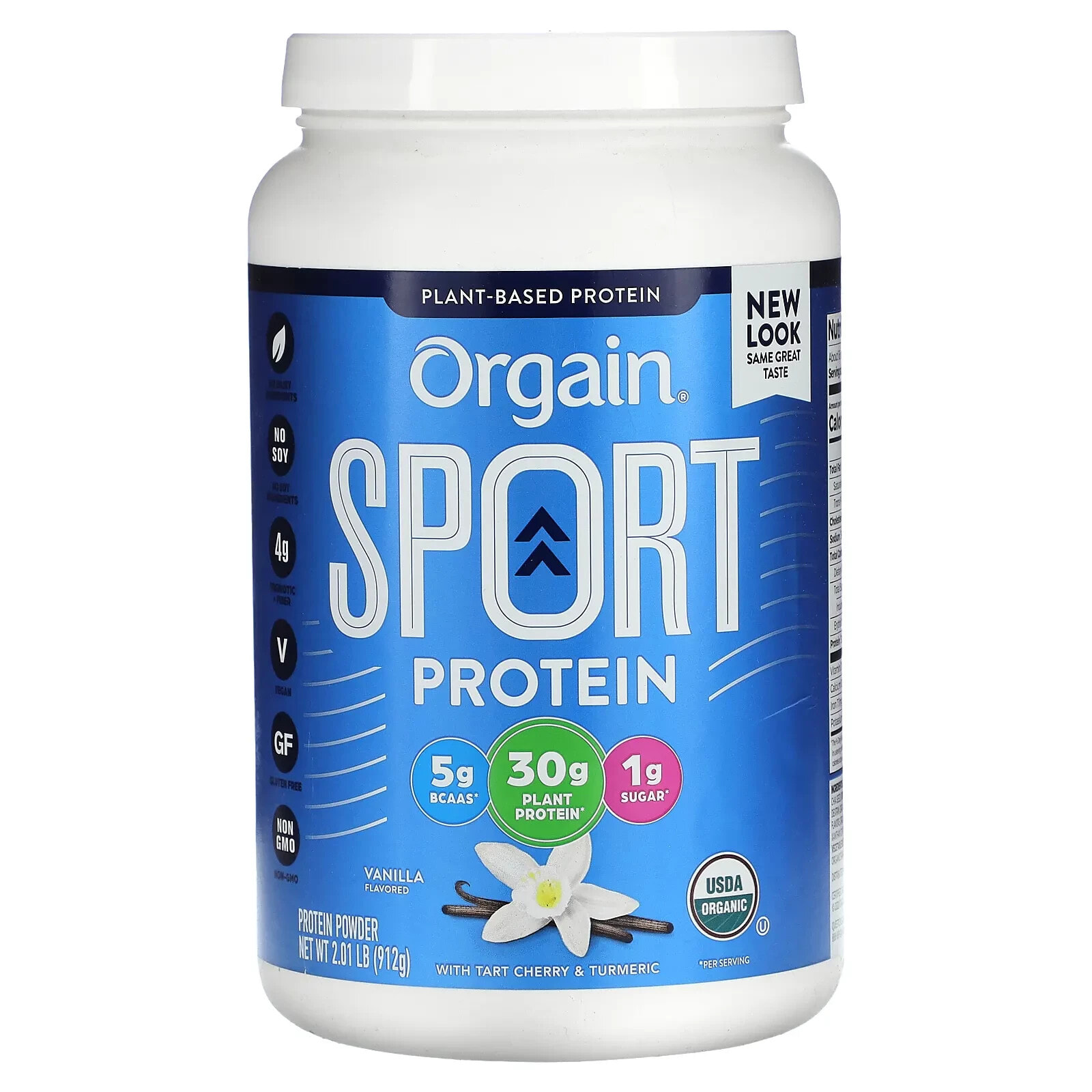 Orgain, Sport Protein Powder, Chocolate, 2.01 lb (912 g)