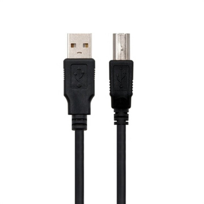 USB 2.0-кабель Ewent EC1003 Чёрный
