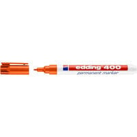 EDDING Permanentmarker 400 4-400006 1mm nachfüllbar Rundspitze orange - Zum Beschriften - Bemalen