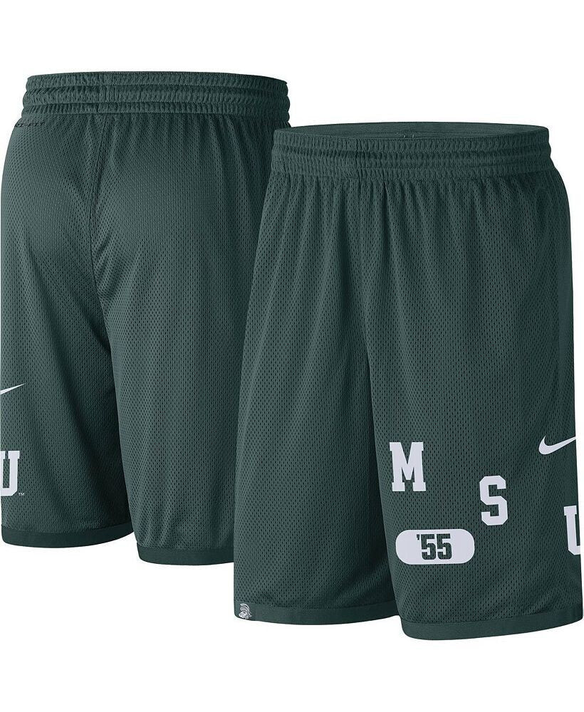 Nike men's Green Michigan State Spartans Wordmark Performance Shorts