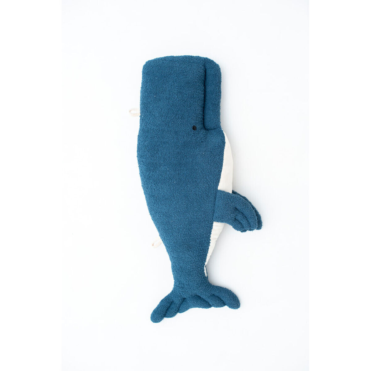 Fluffy toy Crochetts OCÉANO Dark blue Whale 28 x 75 x 12 cm