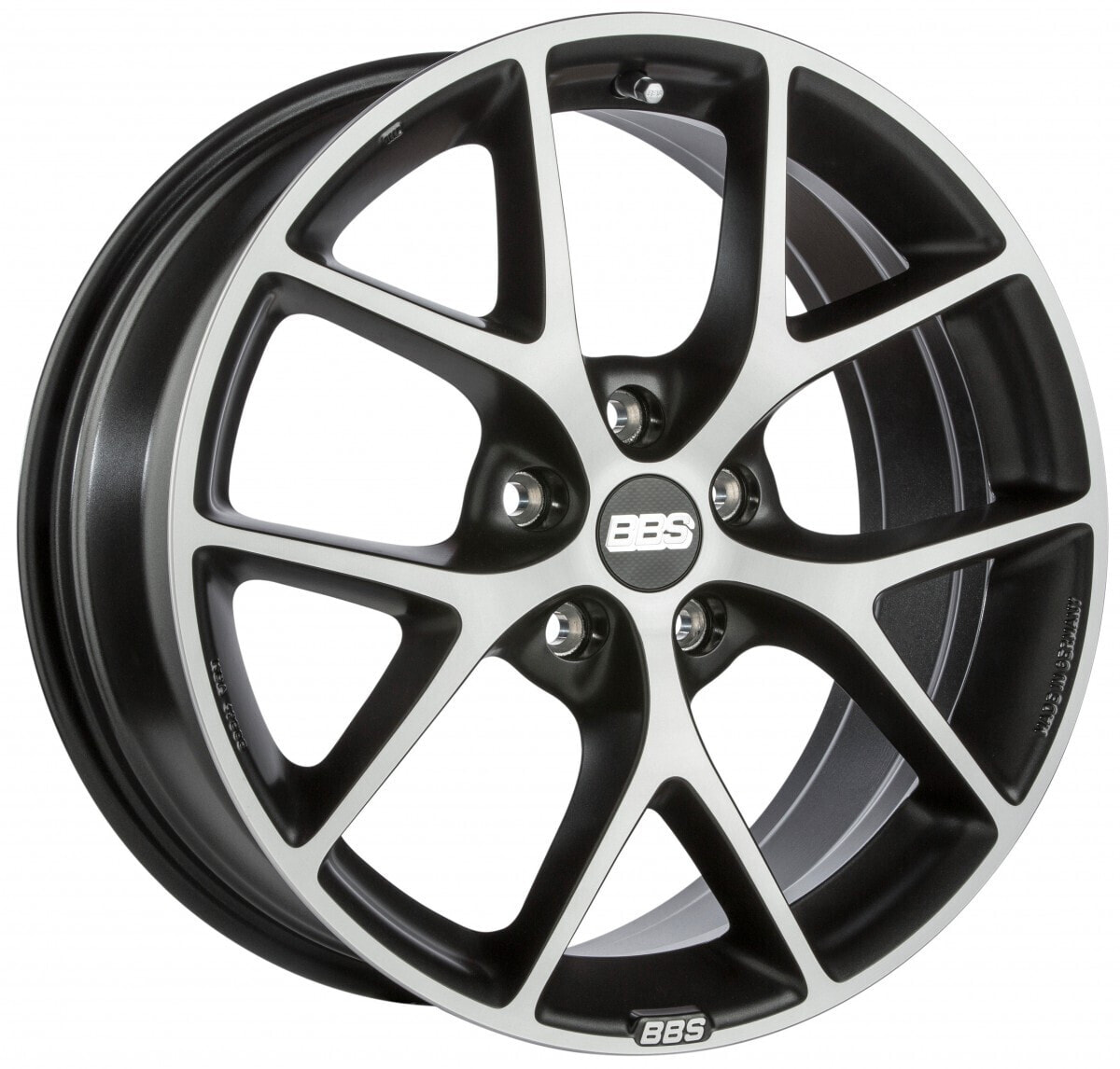 Колесный диск литой BBS SR vulcano grau diamantgedreht 8.5x19 ET32 - LK5/112 ML82