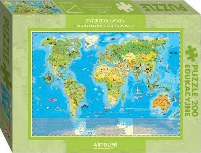 Artglob Puzzle 200 - Europa Młodego Odkrywcy