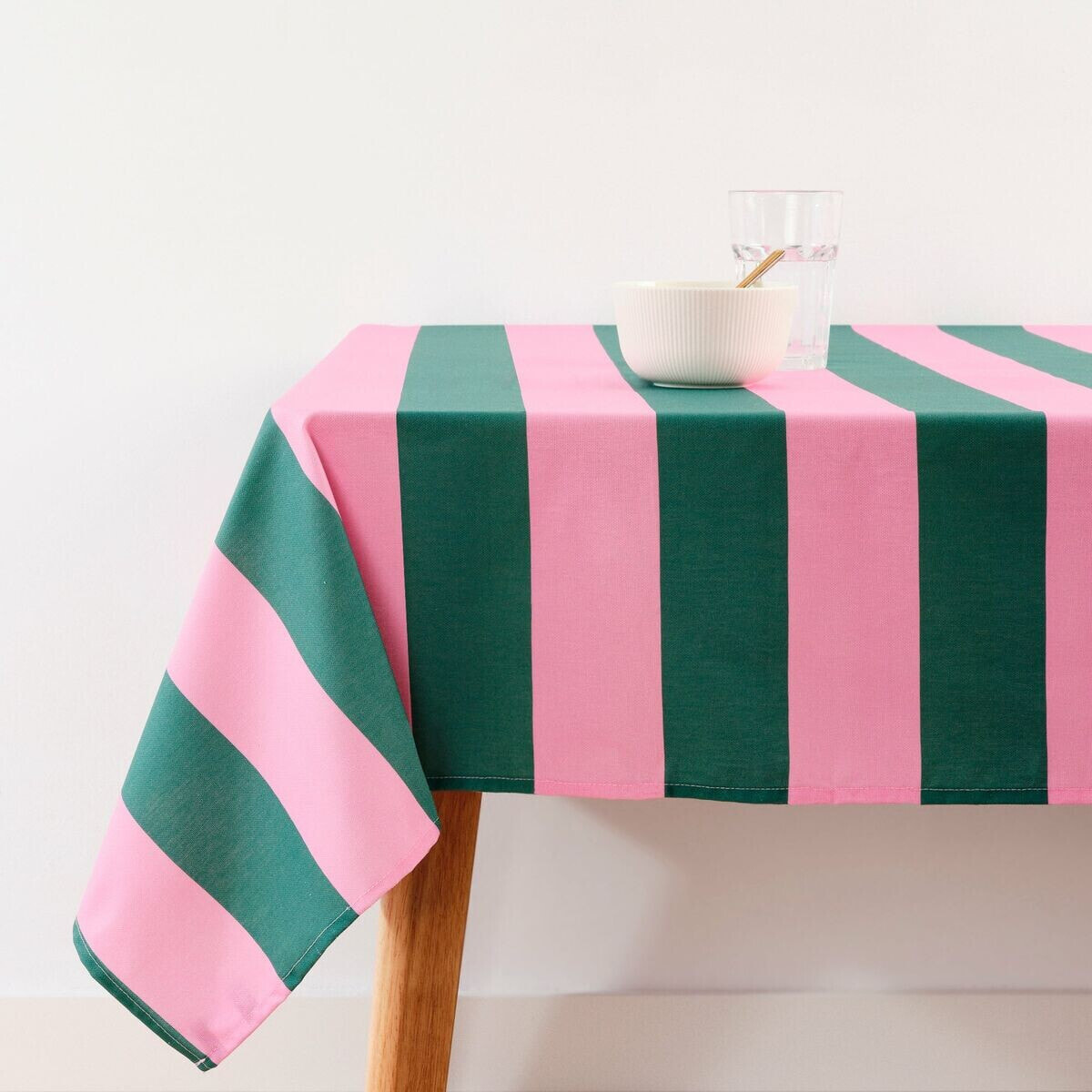 Tablecloth Belum 0120-410 Multicolour Pink 300 x 155 cm Stripes