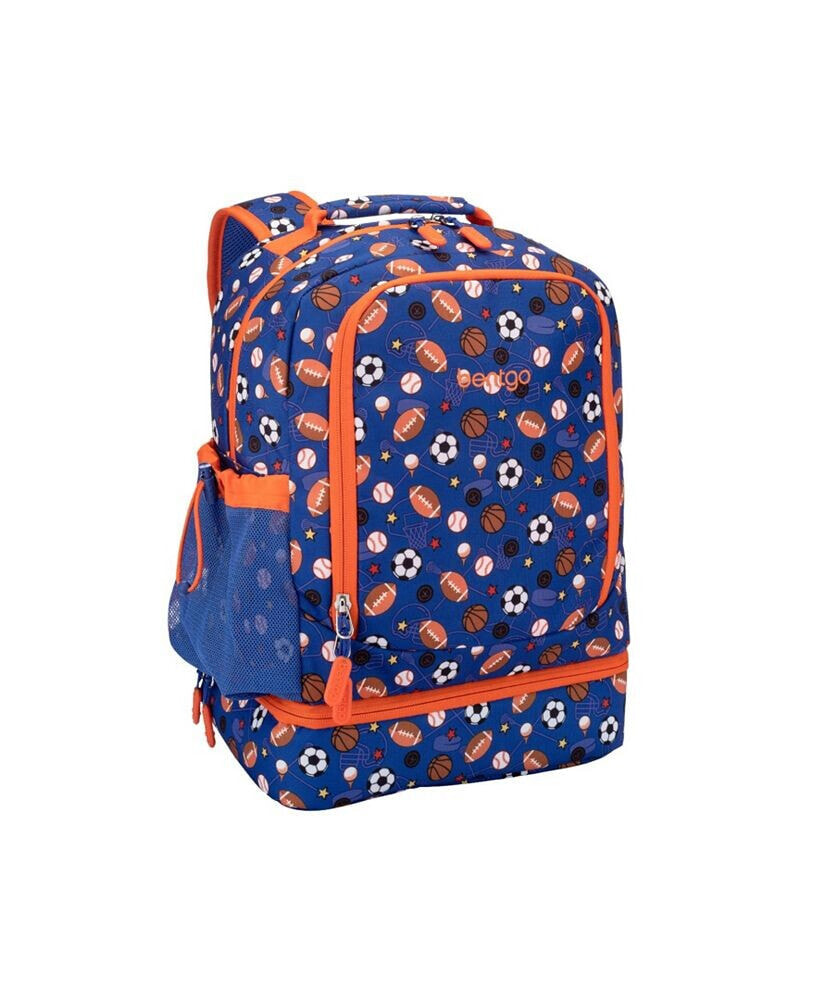 Bentgo kids Prints 2-In-1 Backpack and Insulated Lunch Bag - Sports