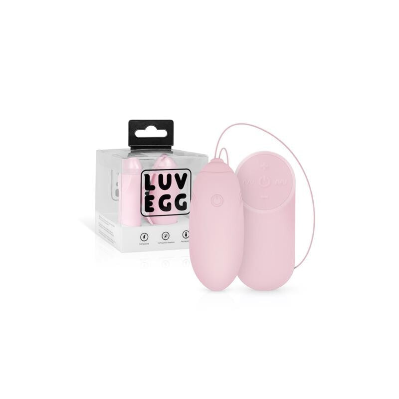 Виброяйцо или вибропуля LUV EGG Vibrating Egg USB Pink