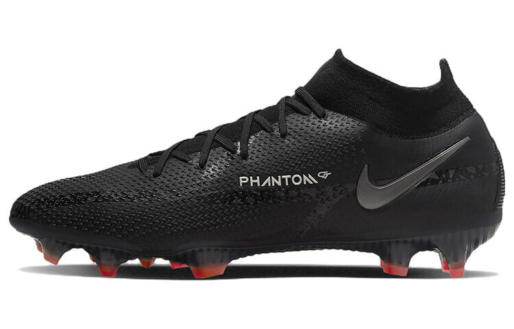 Nike Phantom GT2 Dynamic Fit Elite FG 硬场地足球鞋 黑红 / Бутсы футбольные Nike Phantom CZ9889-001