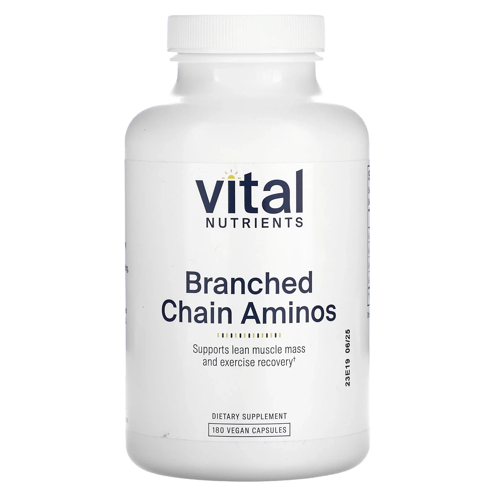 Vital Nutrients, Аминокислоты с разветвленной цепью, 180 веганских капсул