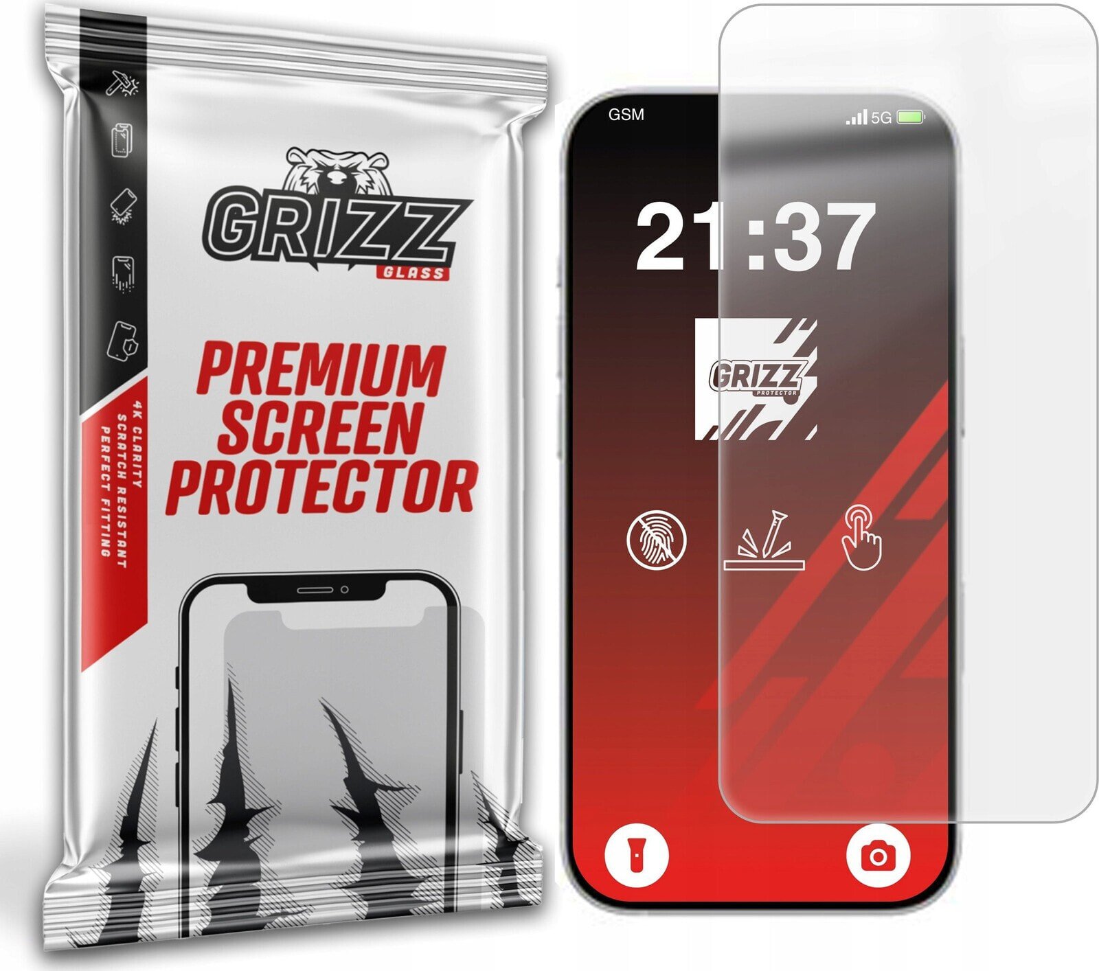 GrizzGlass Folia matowa GrizzGlass PaperScreen do Apple iPhone 16 Pro