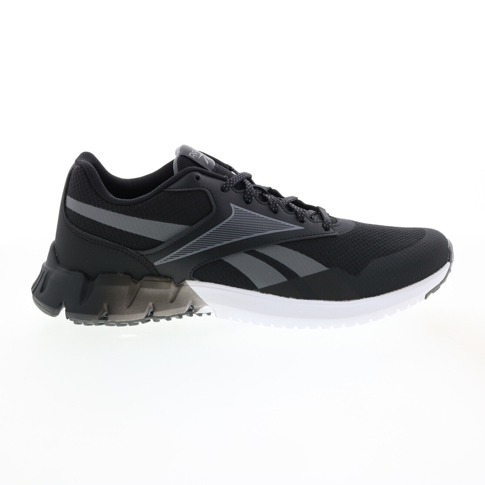 Reebok Ztaur Run GY7719 Mens Black Canvas Lace Up Athletic Running Shoes 9