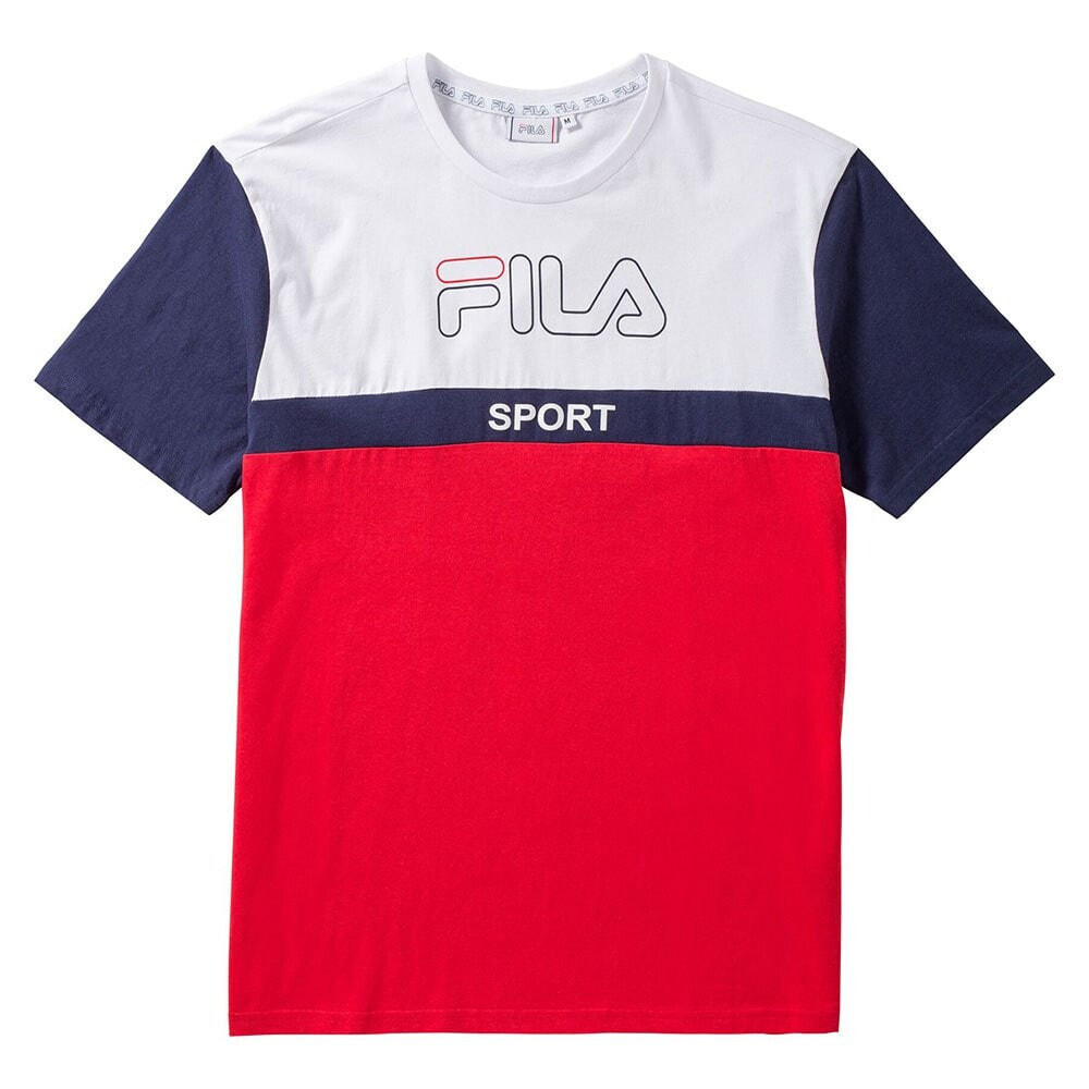 FILA Block Short Sleeve T-Shirt