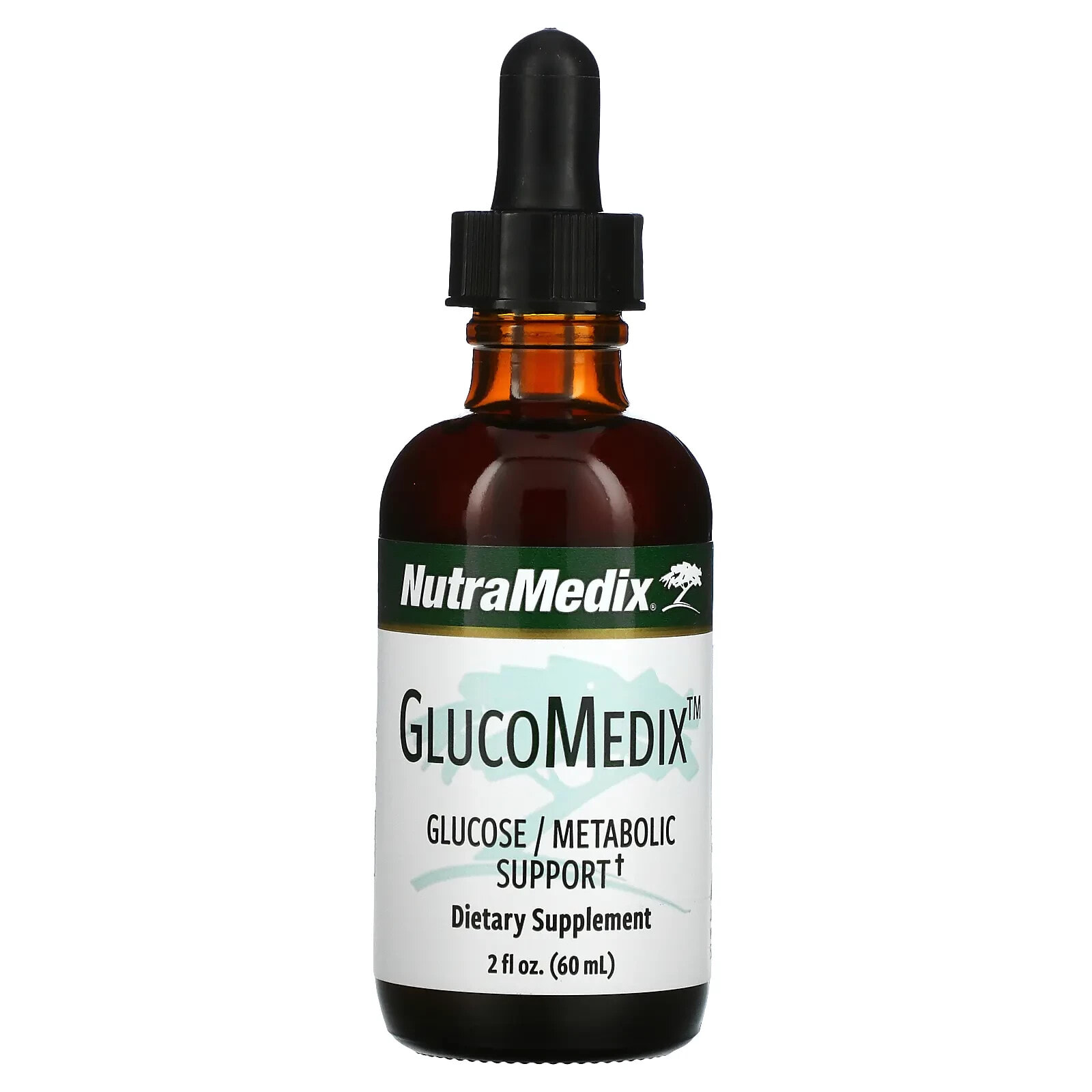 НутраМедикс, GlucoMedix, поддержка глюкозы и метаболизма, 60 мл (2 унции)