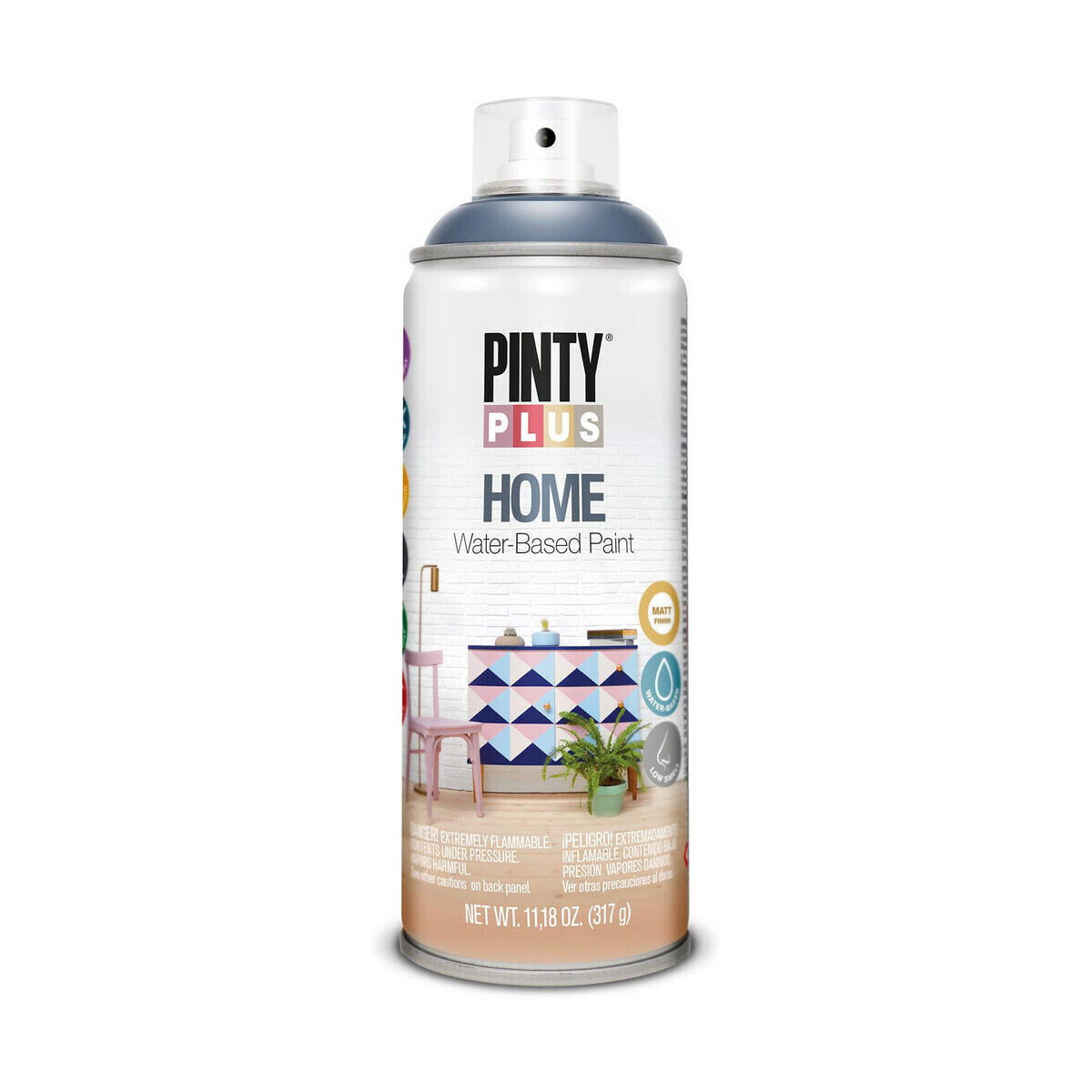 Spray paint Pintyplus Home HM128 400 ml Ancient Klein