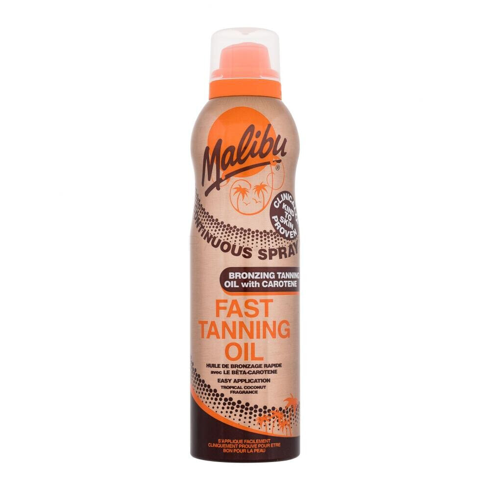 Malibu Continuous Spray Fast Tannin Oil With Carotene 175 ml sonnenschutz wasserfest unisex