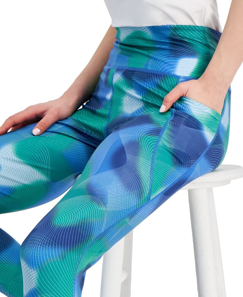 Id Ideology Women's Printed Compression 7/8 Leggings, Created for