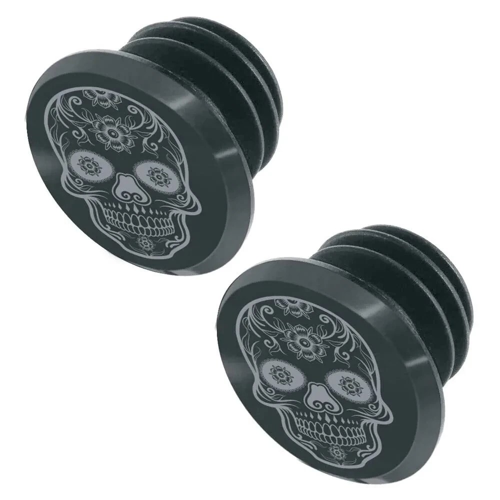 SWITCH Skull Handlebar Plugs