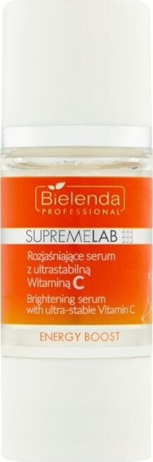 Bielenda BIELENDA PROFESSIONAL_SupremeLab Energy Boost rozjaśniające serum z ultrastabilną witaminą C 15ml