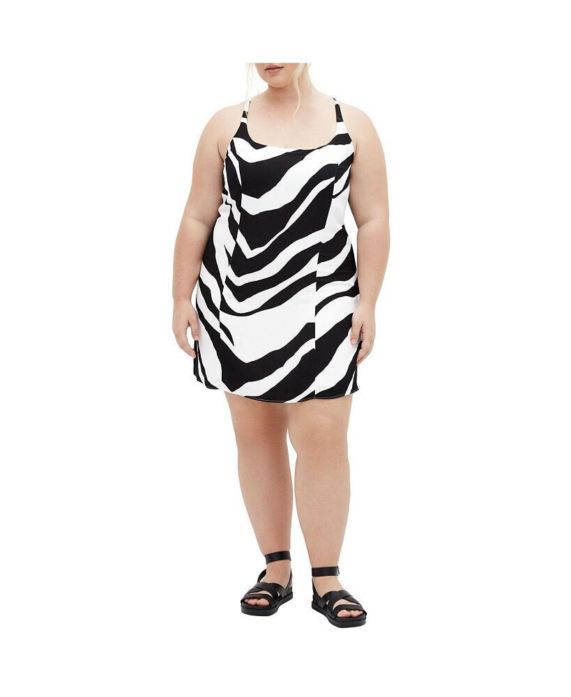 CITY CHIC plus Size Caitlin Print Dress