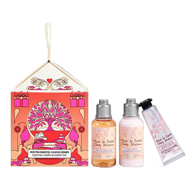 L'OCCITANE SET ONRAMENT HOLIDAY CHERRY BLOSSOM